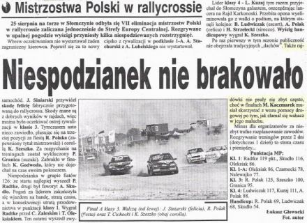 Słomczyn - 7 eliminacja 1996r.